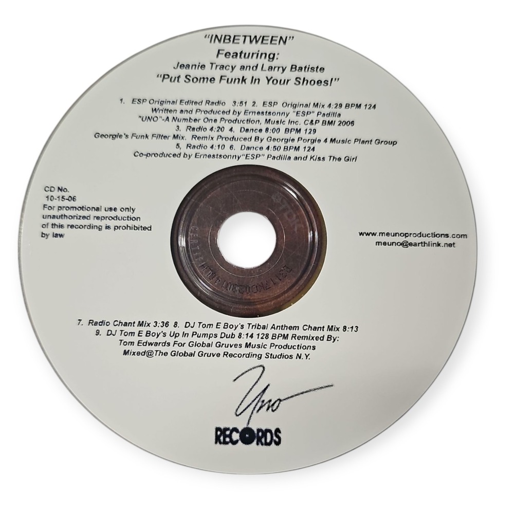 Inbetween Featuring Jeanie Tracy And Larry Batiste – Put Some Funk In Your Shoes